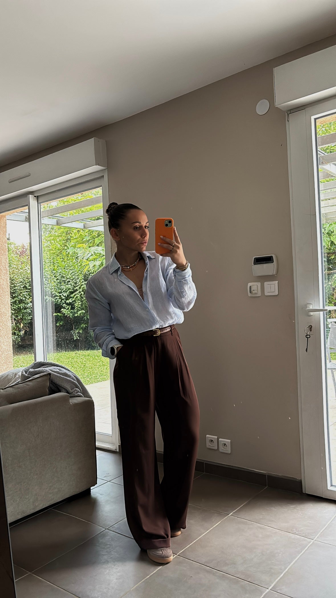 Le pantalon chocolat