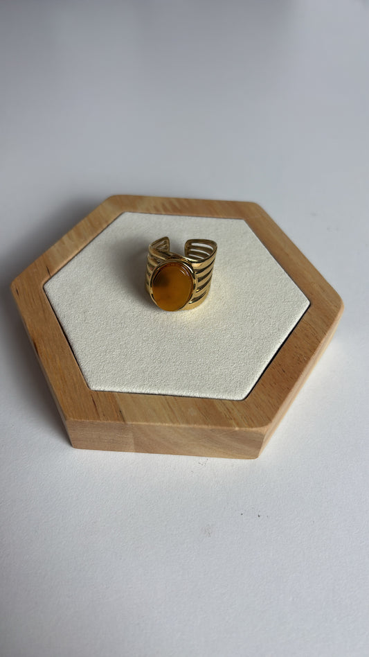 Bague orangé