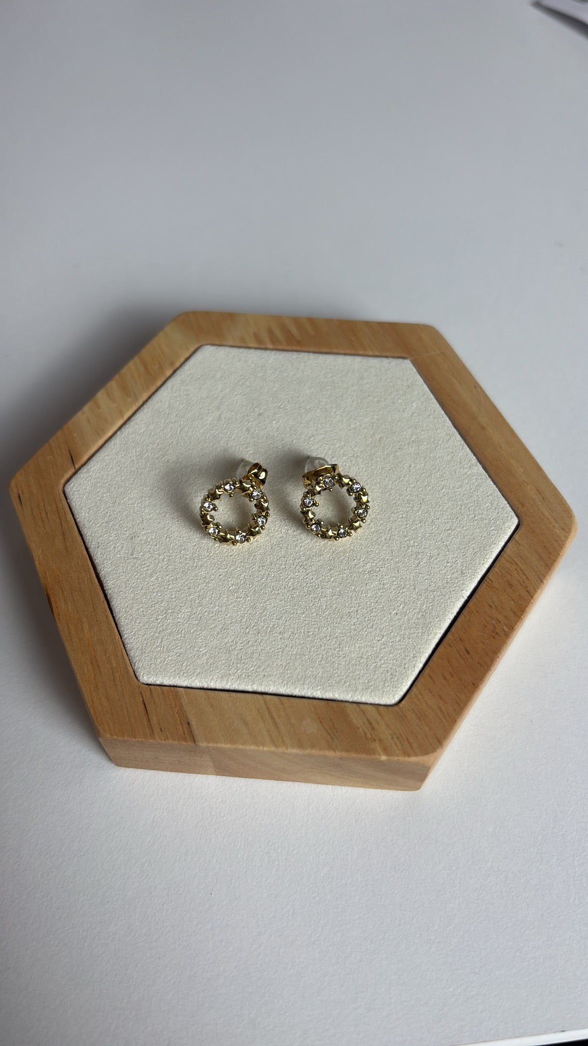 Boucle d'oreilles ronde