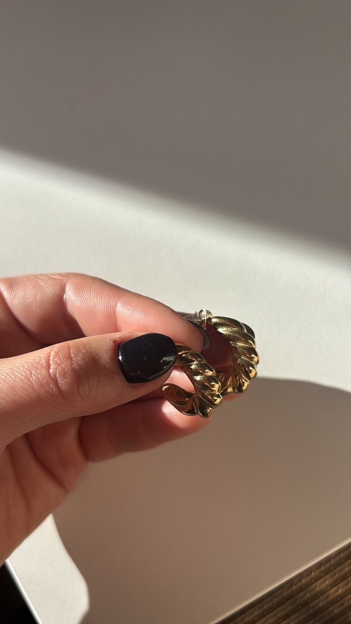 Boucle d'oreilles rondes ajourée