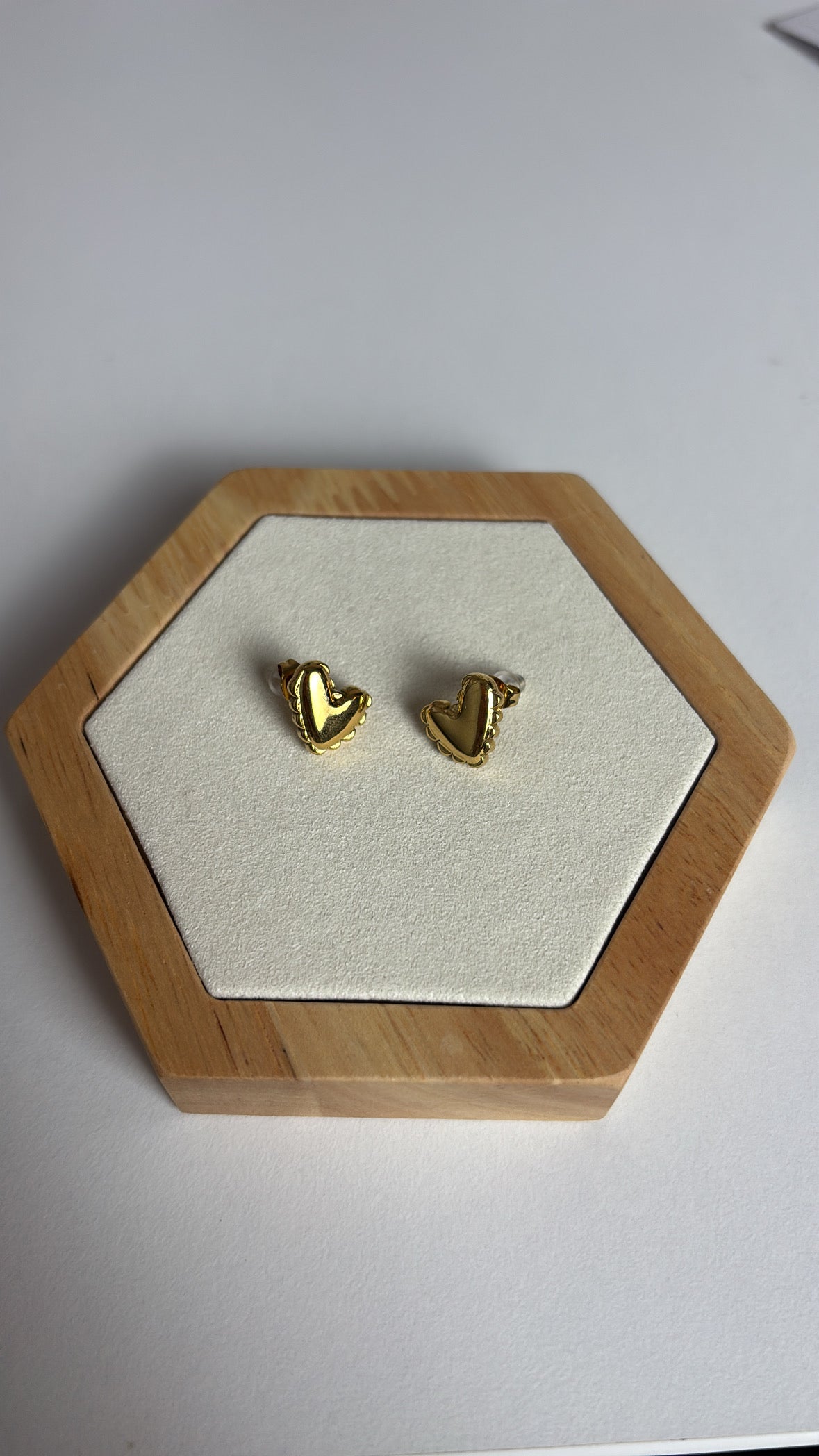 Boucle d'oreilles coeur