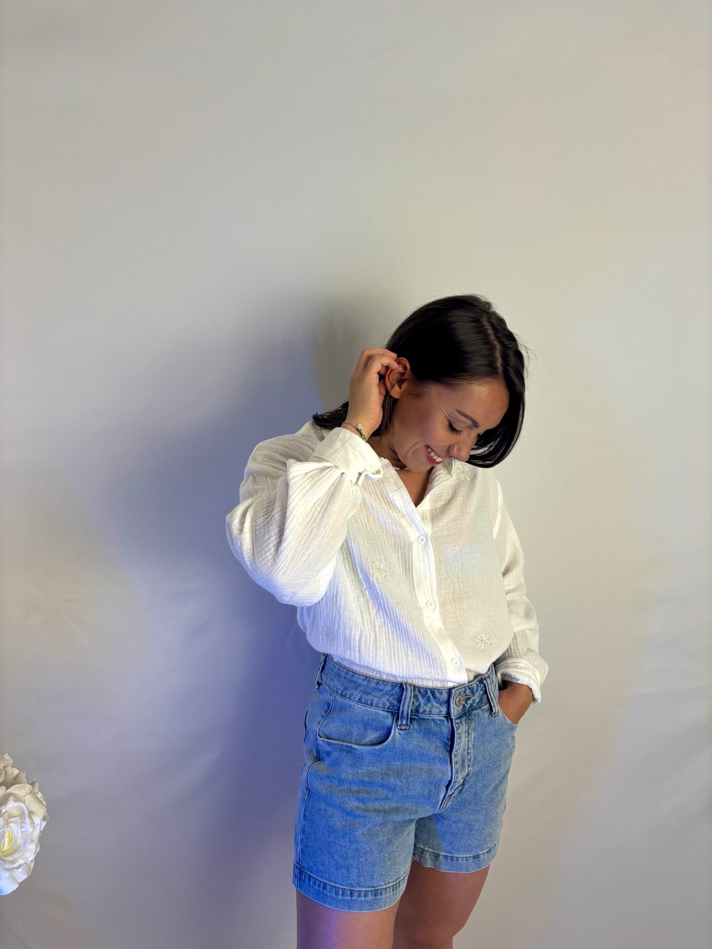 Chemise gaze de coton