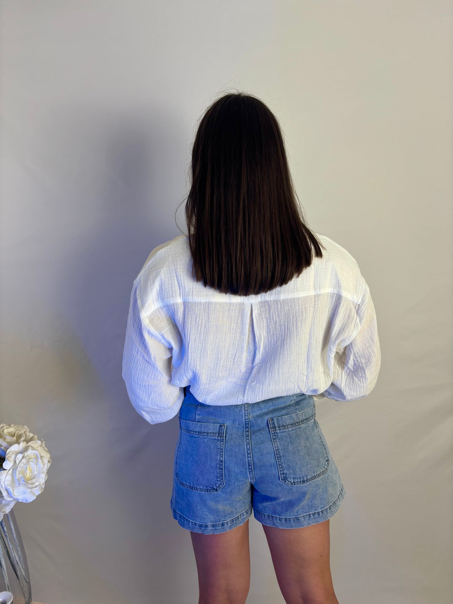 Chemise gaze de coton