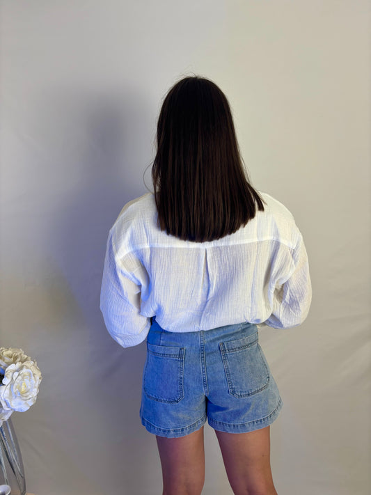 Chemise gaze de coton