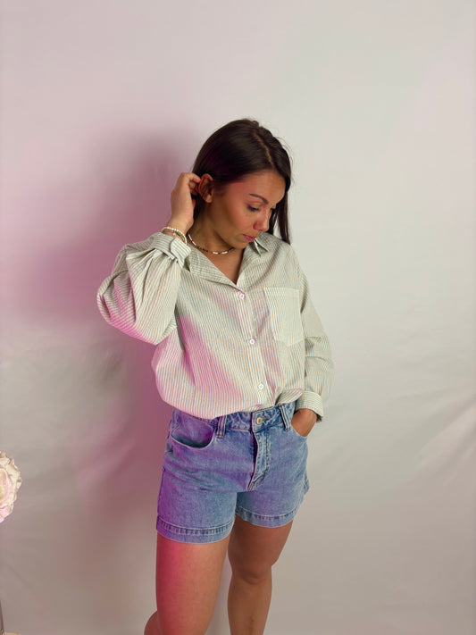 La chemise à rayures