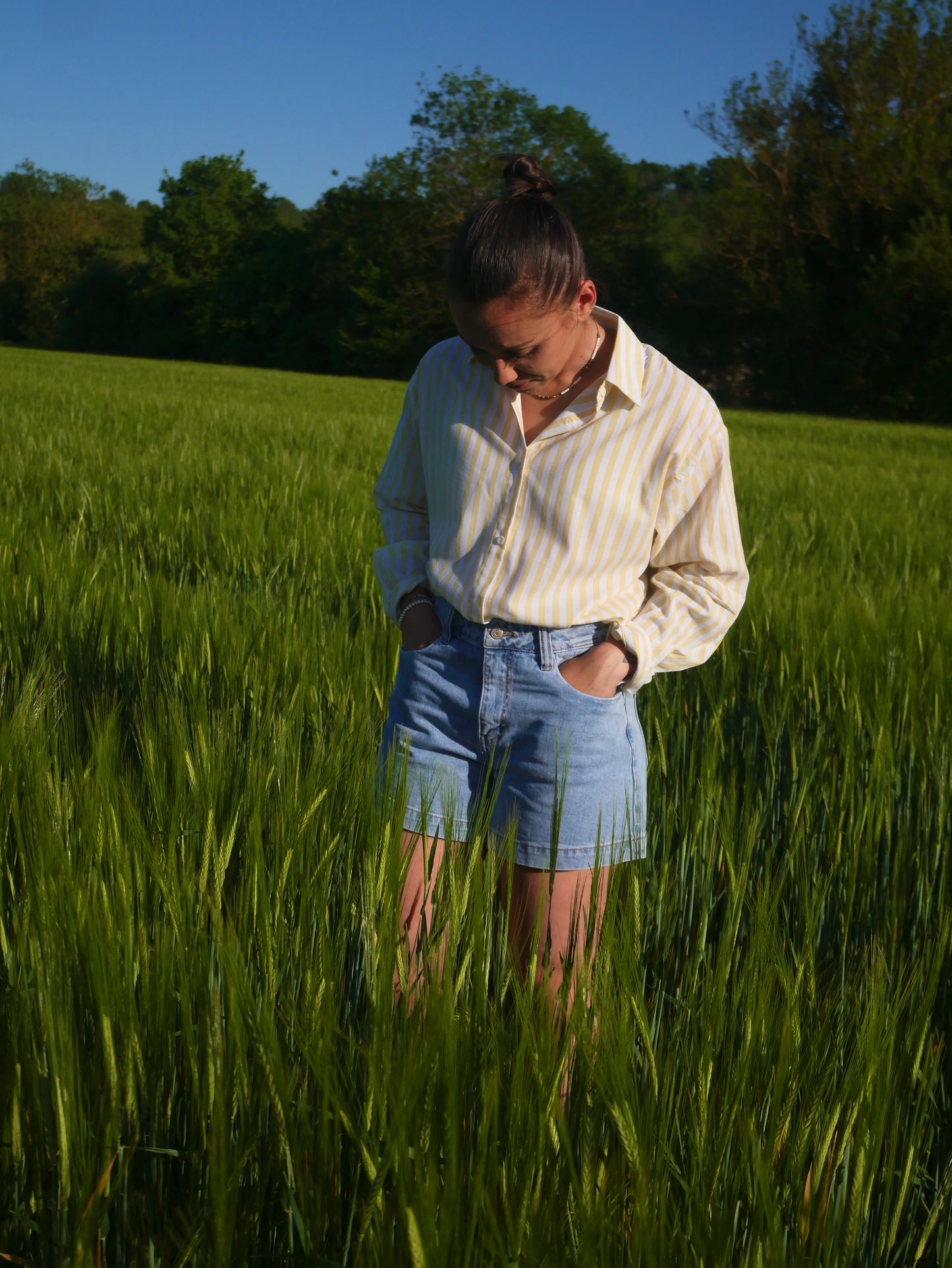 Short en jean