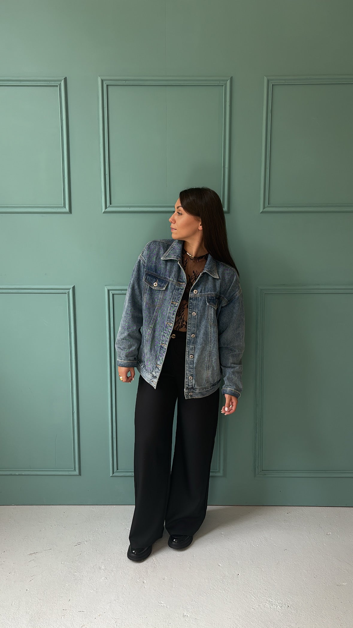 La veste en jeans