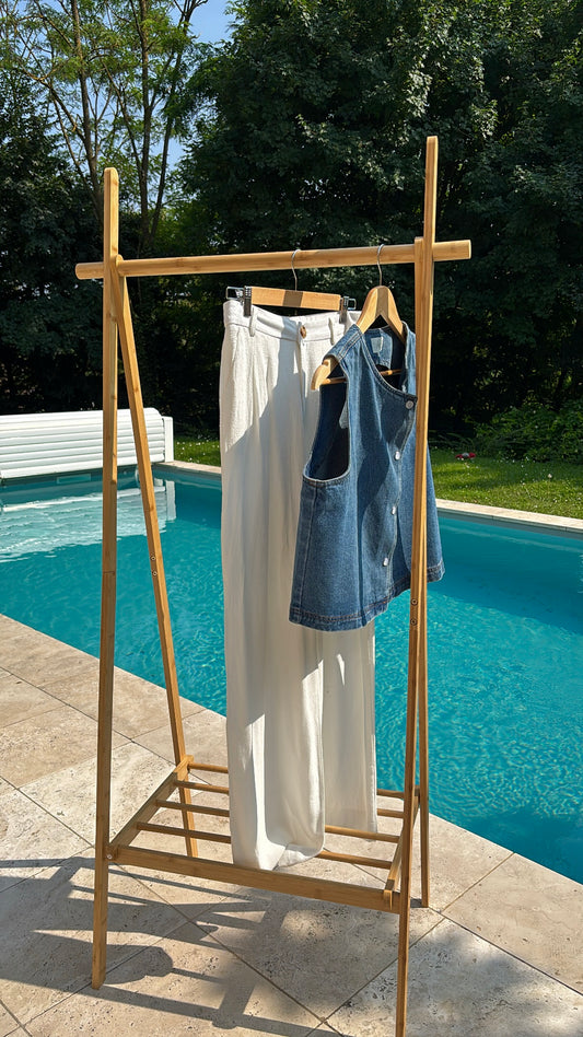 Le pantalon blanc