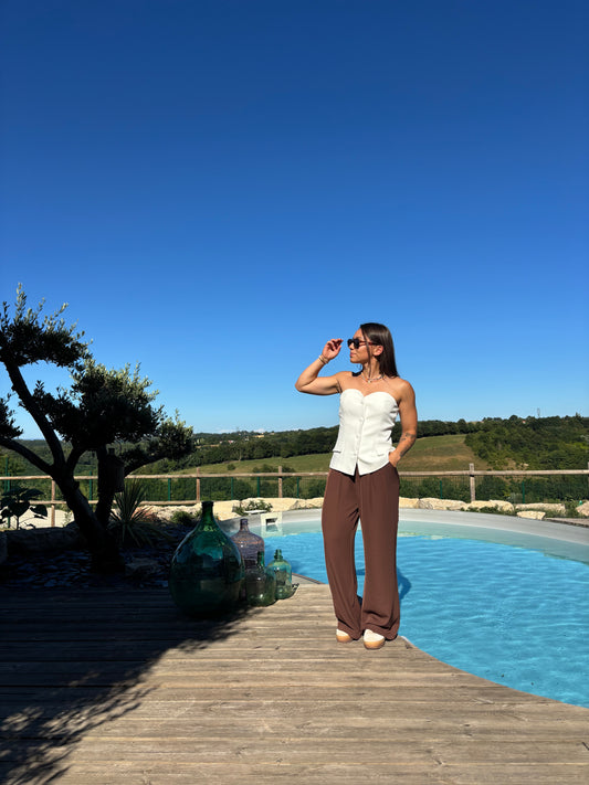 Le pantalon chocolat