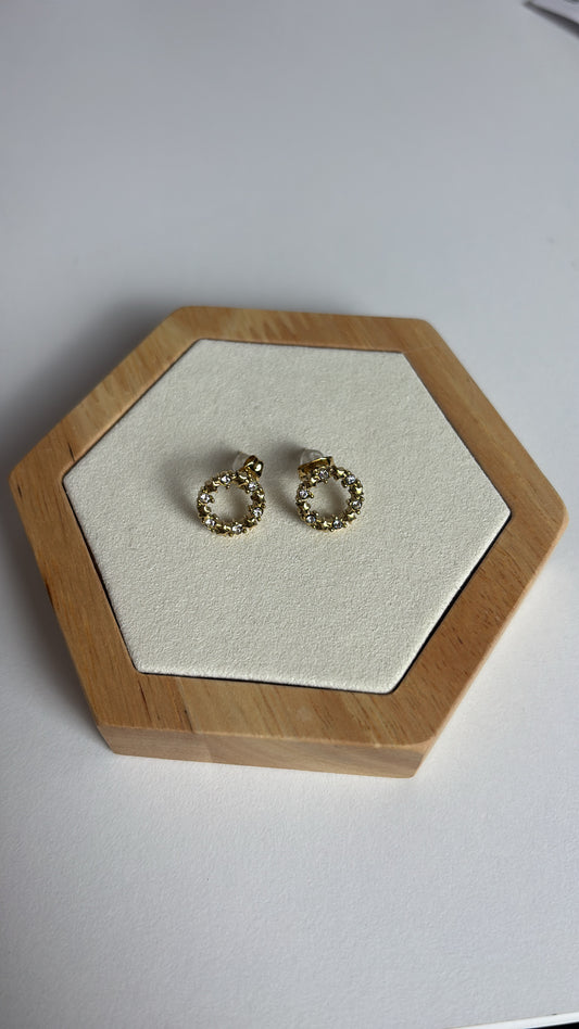 Boucle d'oreilles ronde