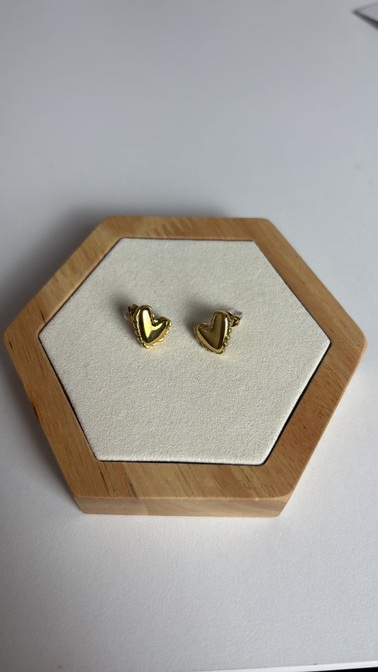 Boucle d'oreilles coeur