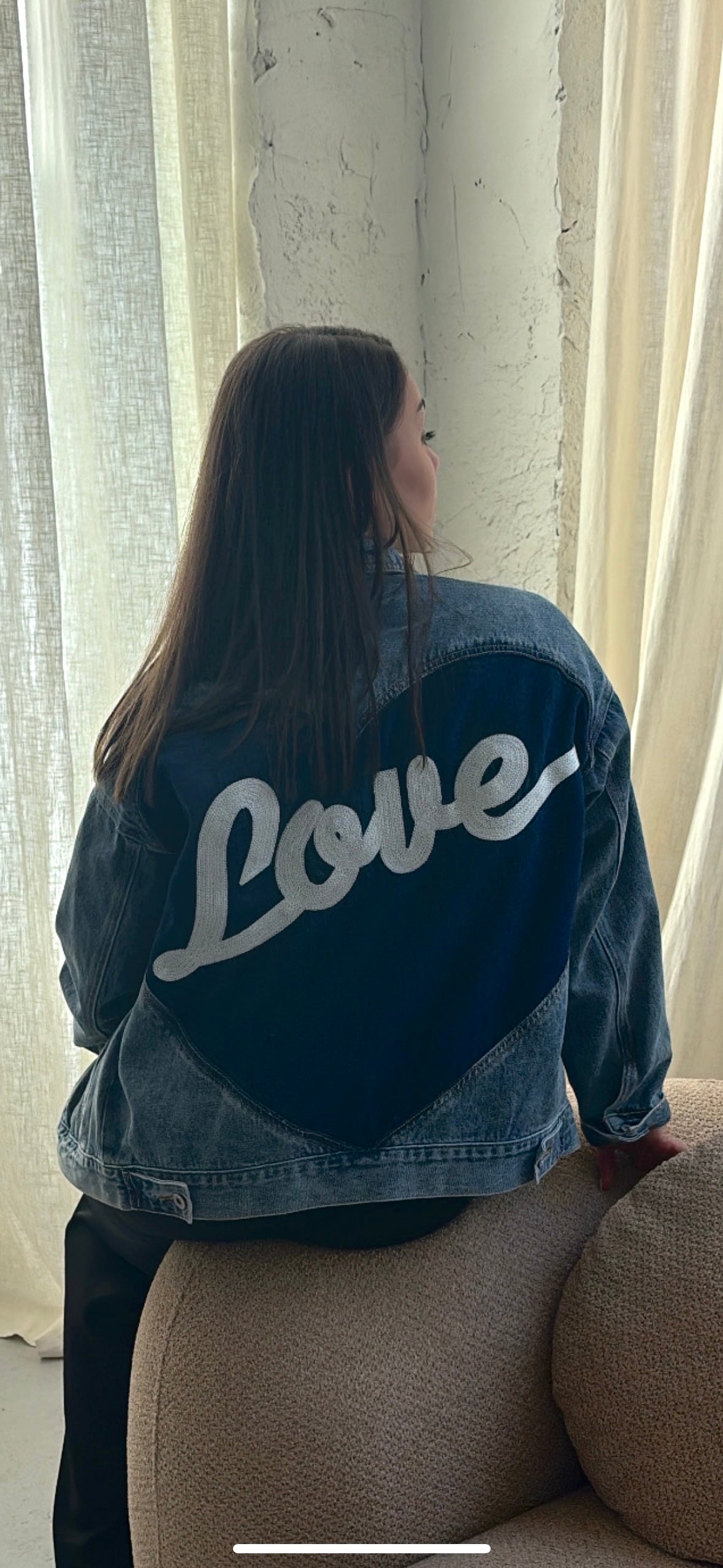 La veste en jeans